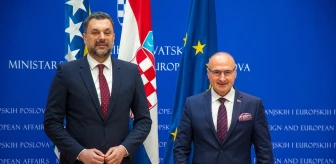 Hırvatistan, Bosna Hersek'e AB Üyeliği Konusunda Desteğini Sürdüreceğini Söyledi