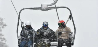 Erzurum ve Kars'ta Baharın Keyfi Kayakla Çıkarılıyor