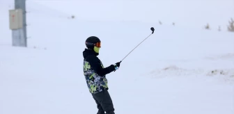 Erciyes Kayak Merkezi'nde Mart Ayında Kar Keyfi