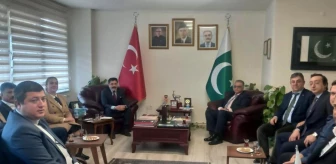 Sanayi ve Ticaret Konfederasyonu Pakistan İslam Cumhuriyeti İstanbul Başkonsolosluğunu ziyaret etti