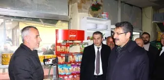 AK Parti Batman Milletvekili Ferhat Nasıroğlu Sason'da Esnafı Ziyaret Etti