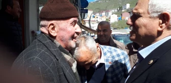 AK Parti Giresun Milletvekili Nazım Elmas Doğankent'te Ziyaretlerde Bulundu