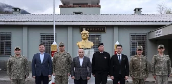 Artvin Valisi Cengiz Ünsal, Muratlı Hudut Karakolu'nu ziyaret etti