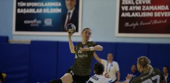 Konyaaltı Belediyespor, Bursa Büyükşehir Belediyespor'u 32-29 mağlup etti