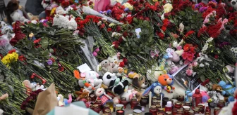 Moskova'da Terör Saldırısı Sonrası Anma Törenleri Düzenlendi
