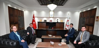 Azerbaycan Gence Milletvekili ZBEÜ Rektörü'nü ziyaret etti