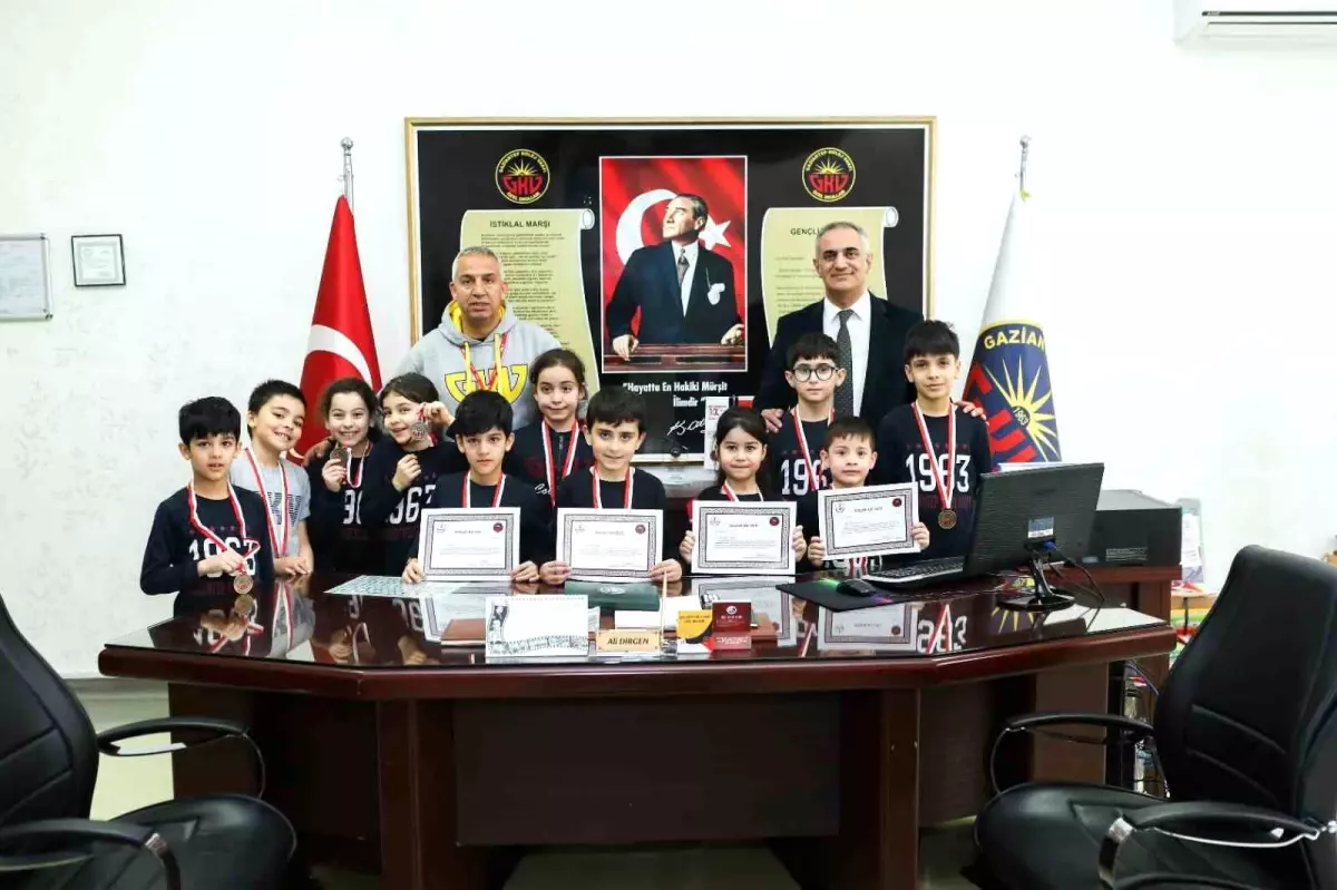 Gaziantep Kolej Vakfı Özel İlkokulu Minikler Modern Pentatlon Şampiyonasında Başarı