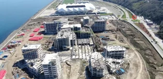 Trabzon Şehir Hastanesi'nin kaba inşaatı tamamlandı