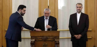 Hamas Siyasi Büro Başkanı İsmail Haniye, İran'da görüşmelerin ardından açıklama yaptı