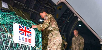 İngiltere, Gazze'ye havadan insani yardım yaptı