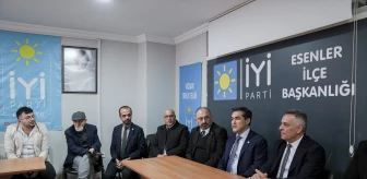 İYİ Parti İstanbul Büyükşehir Belediye Başkan Adayı Buğra Kavuncu Esenler ve Kadıköy'de Ziyaretlerde Bulundu