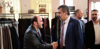 Milli Eğitim Bakanı Yusuf Tekin, AK Parti MKYK üyesi Mehmet Şükrü Erdinç'e taziye ziyaretinde bulundu