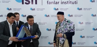 OMÜ Rektörü Yavuz Ünal'a Özbekistan'da fahri profesörlük unvanı verildi