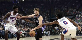 NBA'de Sacramento Kings, Philadelphia 76ers'ı yendi