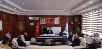 Şarkışla Belediye Başkanı Ahmet Turgay Oğuz'a veda ve teşekkür ziyareti