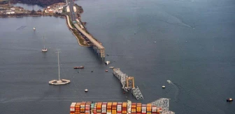 Baltimore'da devasa konteyner gemisi köprüye çarptı