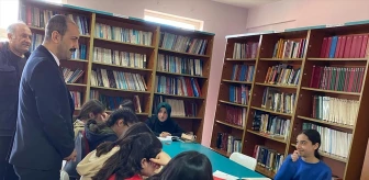 Baskil ilçesinde kitap okuma etkinliği düzenlendi