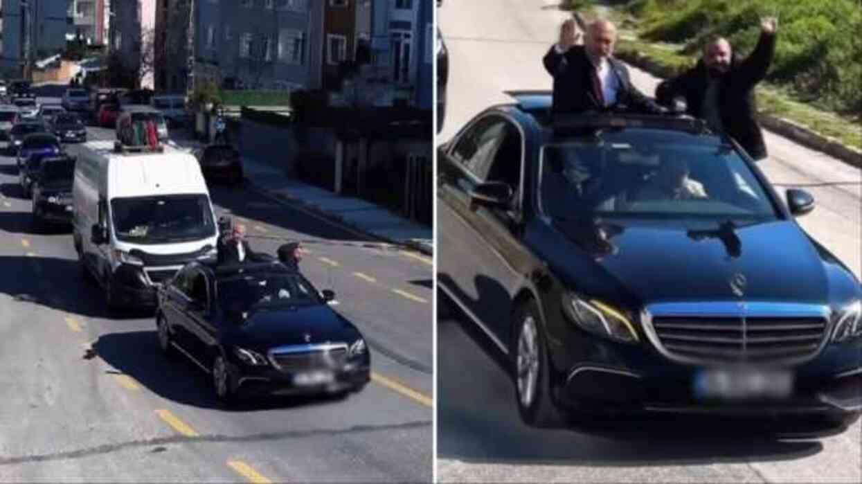 Çakarlı araçla şov yapan muhtar adayı için gereken yapıldı Çakarlı araçla şov yapan muhtar adayı için gereken yapıldı