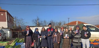 Edirne'de jandarma ekipleri bilgilendirme çalışmaları yapıyor