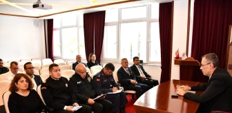 Muğla'da Seçim Güvenliği Toplantıları Yapıldı