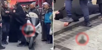 Fatih'te bir kadına sokak ortasında dayak: 50 liramı ver lan