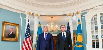 Kazakistan ve ABD arasında genişletilmiş stratejik ortaklık görüşüldü
