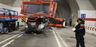 Artvin'de tünel kazası: 8 kişi yaralandı