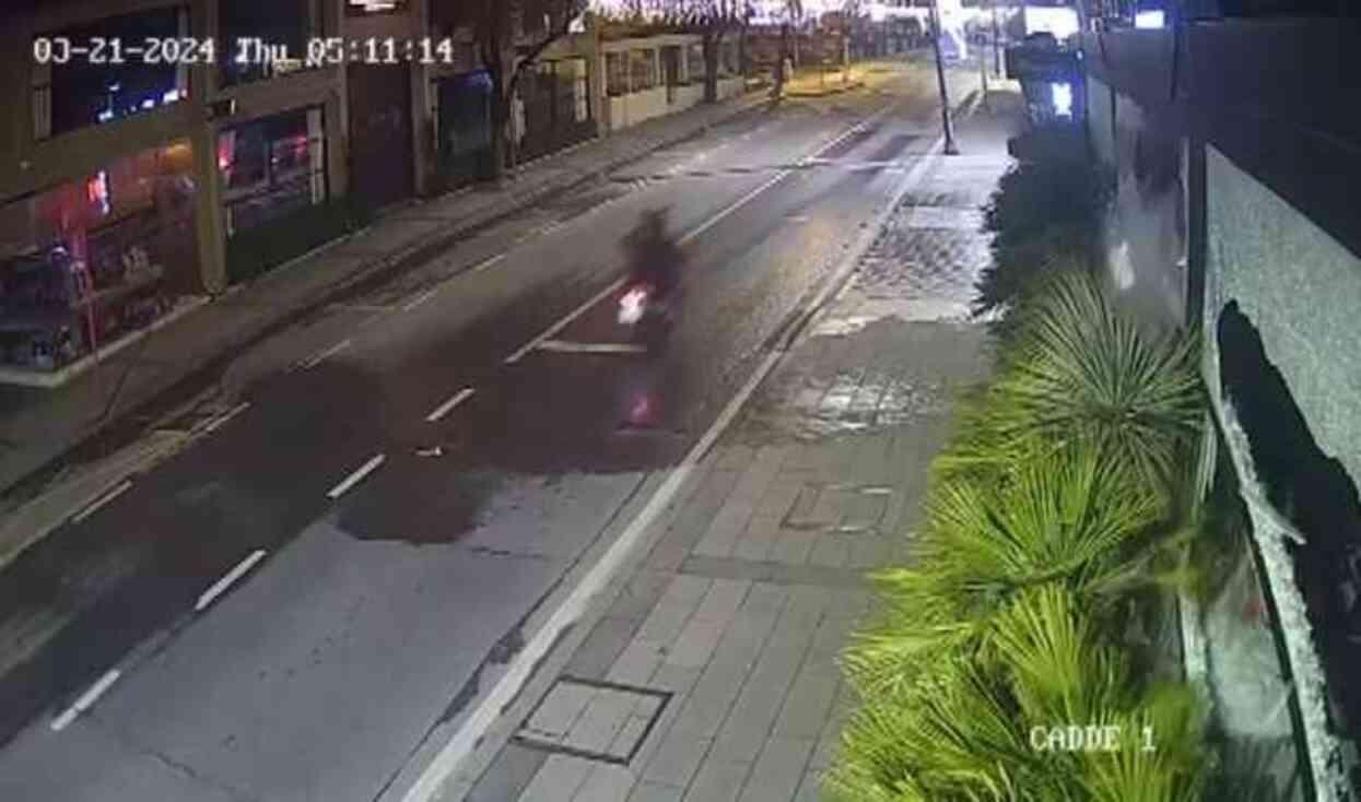 Nusret restoranına yapılan silahlı saldırı kamerada Nusret restoranına yapılan silahlı saldırı kamerada