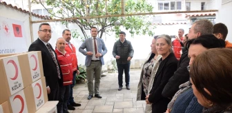 Türk Kızılay, Arnavutluk'taki ihtiyaç sahibi ailelere ramazan yardımı yaptı