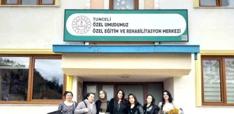 Munzur Üniversitesi öğrencileri rehabilitasyon merkezini ziyaret etti
