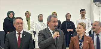 BBP Genel Başkanı Mustafa Destici Kırkağaç'ta Partililerle Buluştu