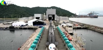 Brezilya, Fransa ile ortaklaşa üçüncü denizaltısını denize indirdi