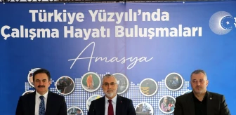 Çalışma ve Sosyal Güvenlik Bakanı Vedat Işıkhan Amasya'da iş insanlarıyla buluştu