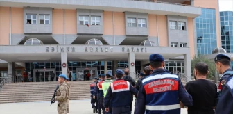 Edirne'de FETÖ ve PKK üyesi 13 zanlı yakalandı