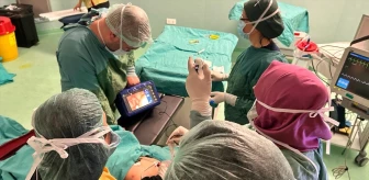 Eskişehir Şehir Hastanesi'nde çocuklara yönelik fleksible bronkoskopi işlemi başladı