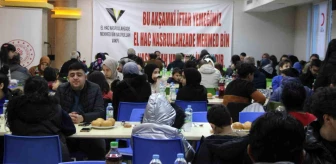 Kayseri'de Nasrullahzade Vakfı Ramazan Ayı boyunca 350 kişilik iftar yemeği veriyor