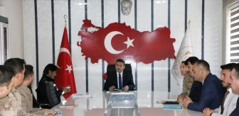 Bitlis Hizan'da Seçim Güvenliği Toplantısı Gerçekleştirildi