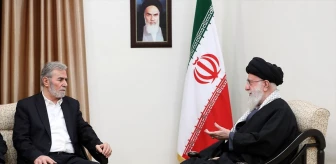 İran lideri Ayetullah Ali Hamaney, Filistin İslami Cihad Hareketi heyetiyle görüştü