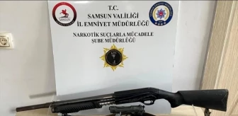 Samsun'da silah ele geçirilen 3 kişi gözaltına alındı