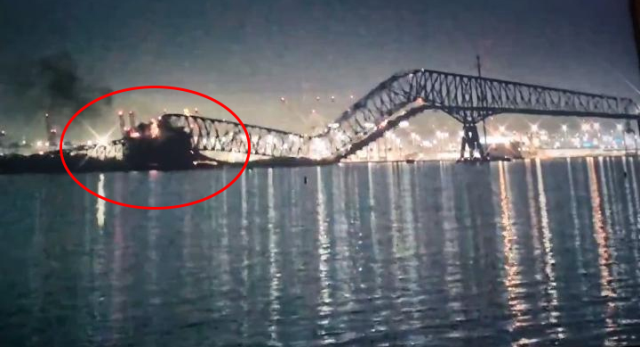 Simpsonlar yine mi bildi? Filmdeki görüntünün Baltimore köprüsüne ait olduğu iddia edildi