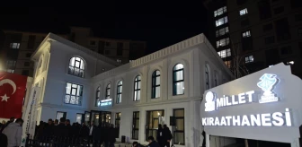 Şırnak'ta Millet Kıraathanesi Hizmete Açıldı