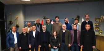 Trabzon'da siyasi parti temsilcileri TSYD Trabzon Şubesi'ni ziyaret etti