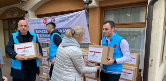 TDV ve DİTİB, Sırbistan'da muhtaçlara yardım dağıttı