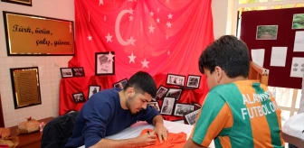 Corendon Alanyaspor Futbolcuları Şehit Abdullah Ümit Sercan Anadolu Lisesi'nde Öğrencilerle Buluştu
