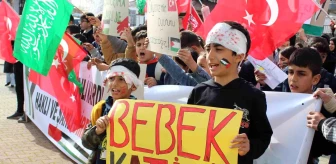 Bingöl'de Gazze'ye Destek Yürüyüşü Gerçekleştirildi