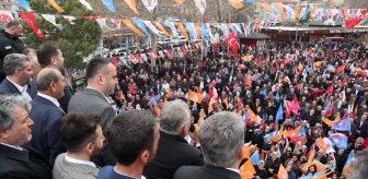 Kayseri Büyükşehir Belediye Başkanı Memduh Büyükkılıç, Yahyalı'da mitinge katıldı