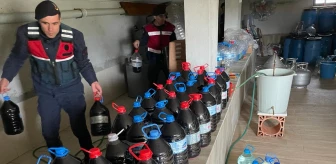 Çanakkale'de sahte içki ve kaçakçılık operasyonu