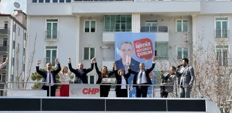 CHP Genel Başkan Yardımcısı Aylin Nazlıaka, Çorum Belediye Başkan adayı için destek istedi