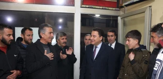 Ali Babacan Bingöl'ün Karlıova ilçesini ziyaret etti