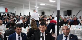 CHP Edirne Milletvekili Ahmet Baran Yazgan iftar verdi